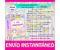 Kit Imprimible Unicornios Empresarial Imágenes Fondos Y Kits