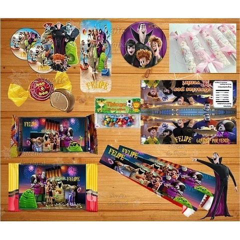 Kit Imprimible Hotel Transylvania 3 Editable