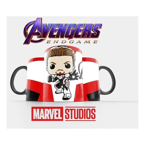 +70 Plantillas Sublimación Tazas - Avengers Endgame