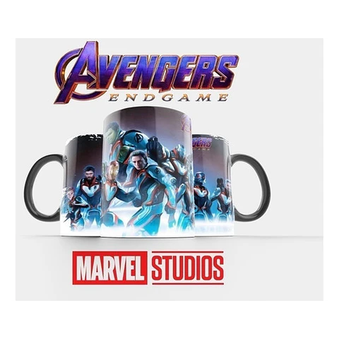 +70 Plantillas Sublimación Tazas - Avengers Endgame