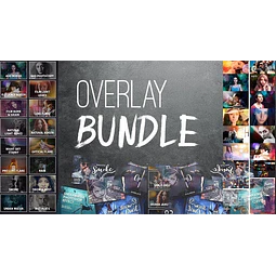 + 700 Overlay Superposiciones Bundle - Photoshop