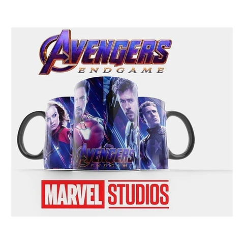 +70 Plantillas Sublimación Tazas - Avengers Endgame
