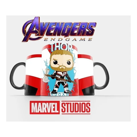 +70 Plantillas Sublimación Tazas - Avengers Endgame