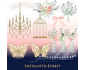 Cliparts Png Y Papeles Digitales Bosque Encantado Farol M9