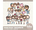 Imagenes Cliparts Png Y Papeles Digitales Dia Del Amigo T49