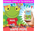 Kit Imprimible Sapo Pepe Poing Poing Editable