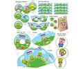 Kit Imprimible Sapo Pepe Poing Poing Editable