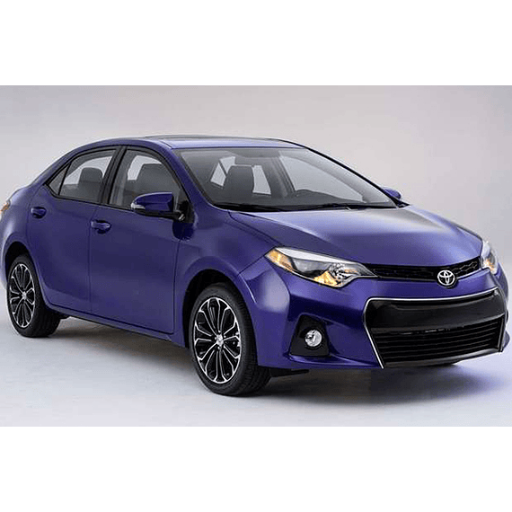 Manual de Usuario Toyota Corolla G10 II ( 2011- 2014 ) Inglés