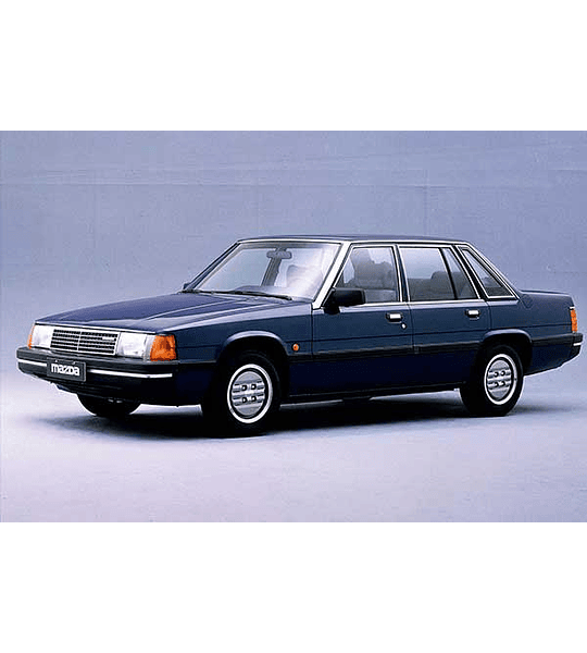 Manual De Taller Mazda 929 (1977–1981) Inglés