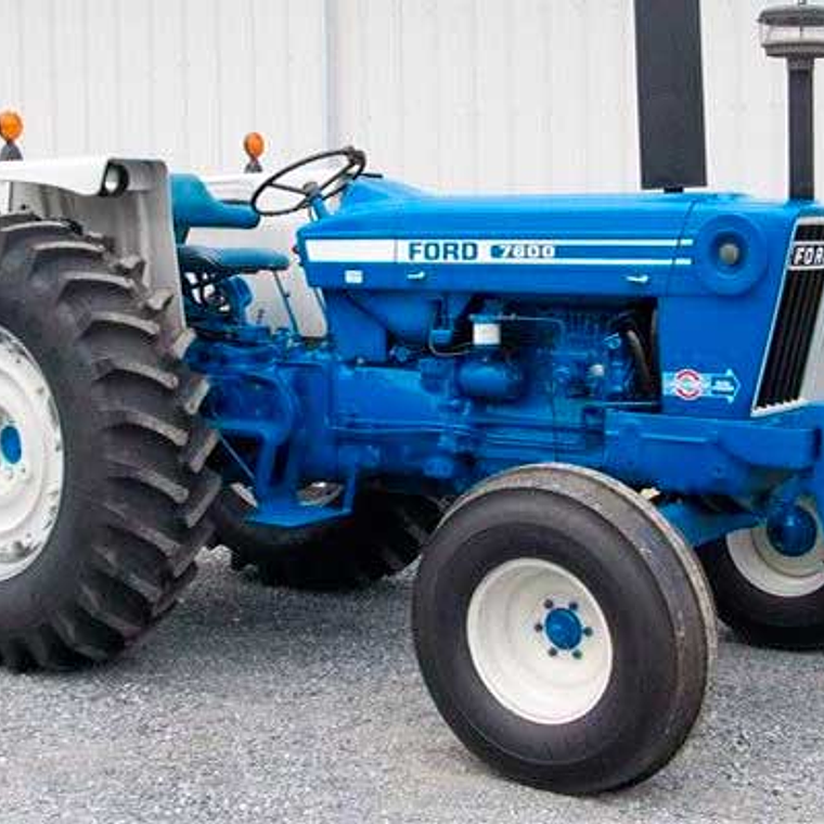 Manual De Taller Ford 4600 - 7600 Inglés 1