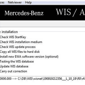 Mercedes Benz WIS / ASRA ( 2019 )