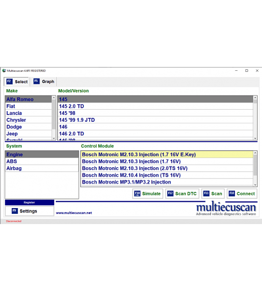MultiScan 4.6R1 2016 Multilenguaje