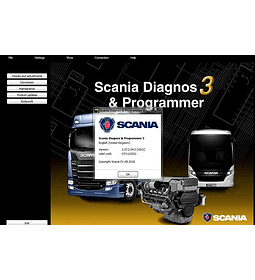 Scania Diagnos Programmer SDP3 2.44.1 + 2.44.3 ( 2020 ) Multilenguaje 