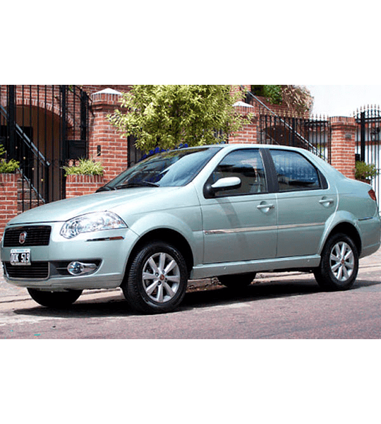 Manual De Taller Fiat Siena ( 2008 - 2016 ) En Inglés