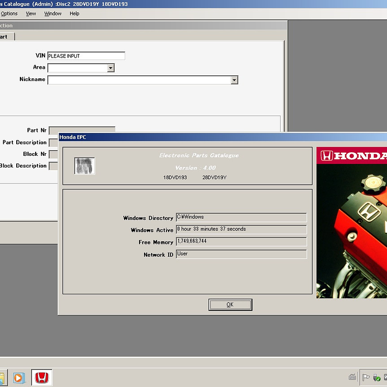 Honda General 2019 v4.00 Multilenguaje 2