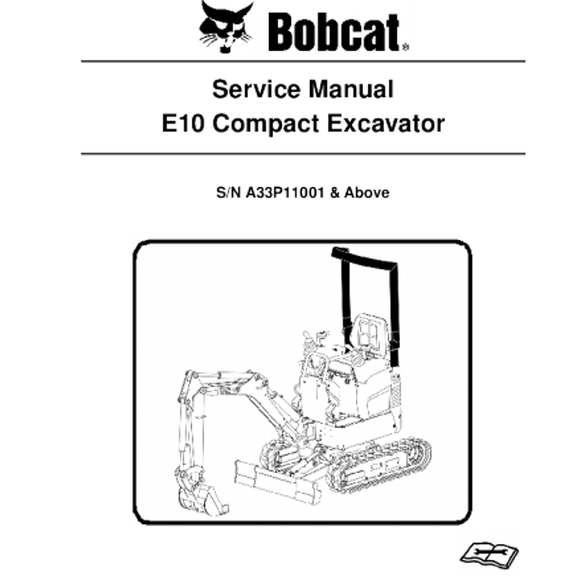Manual de Reparación - Bobcat E10 Excabadora Compacta 1