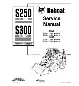 Manual de Reparación de Servicio - Bobcat S250, S300