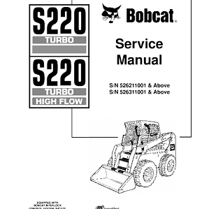 Manual de Reparación de Servicio - Bobcat S220