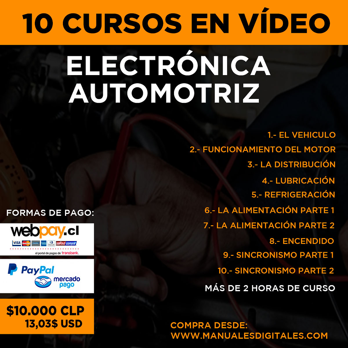 Curso Electrónica Automotriz - 10 Sessiones en Vídeo 1