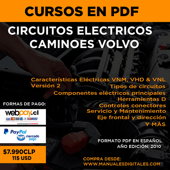 Curso Circuitos Eléctricos Camiones Volvo -  En Español