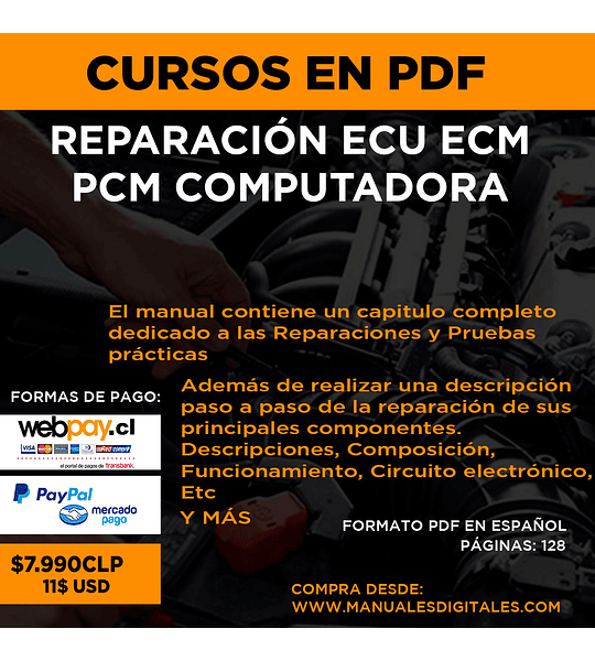 Curso Manual Reparación Ecu Ecm Pcm Computadora Automotriz