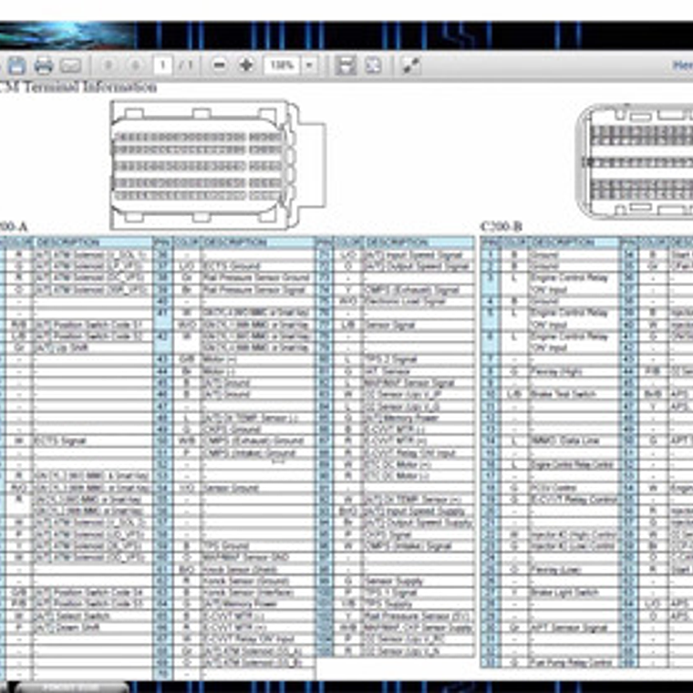 ECM Pinout 6.1  Base de datos ( 2020 ) 4
