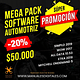 Mega Pack  12 Software + Disco Duro  Toshiba 1 TB