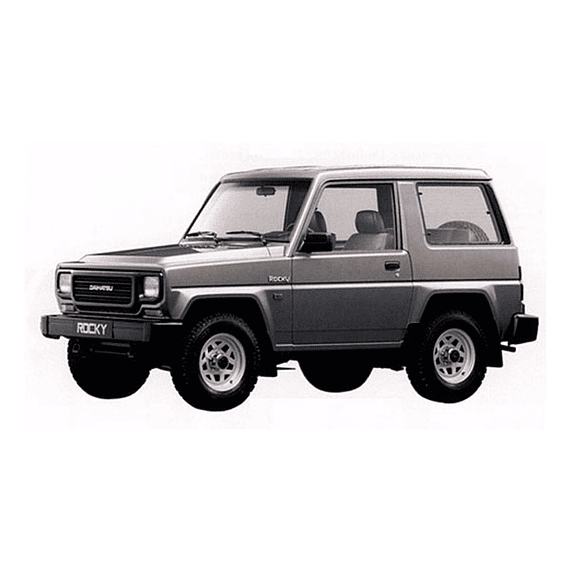 Manual de Taller - Daihatsu Rocky ( 1984 - 2002 ) En Inglés