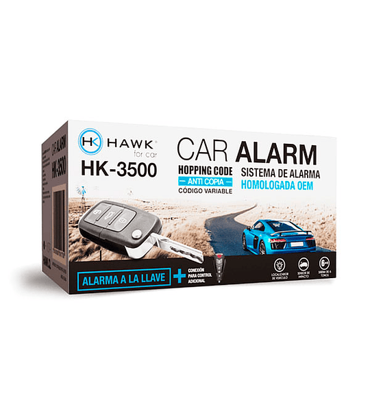 Sistema de Alarma al Control Original HK-3500