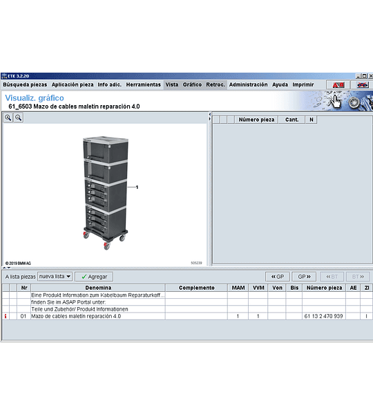 BMW ETK 2020-01 VMware 3.2. 2.0 ( En Español )