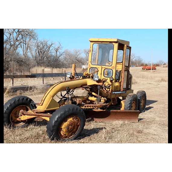 Manual de servicio de la motoniveladora Allis Chalmers D, DD