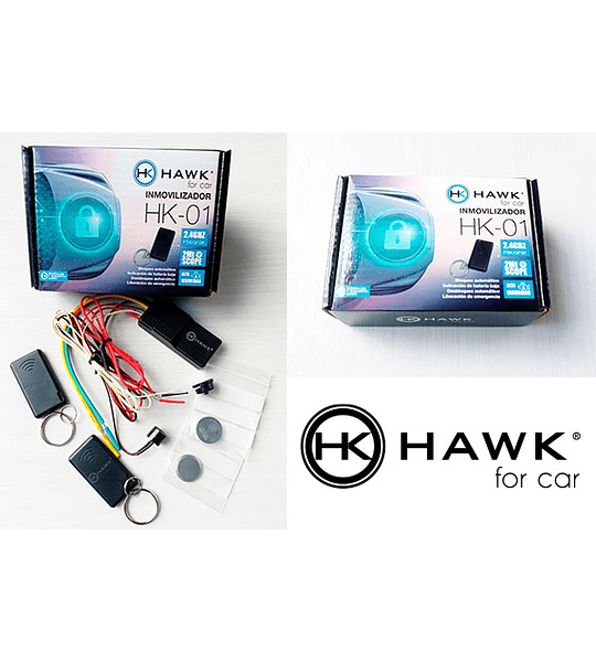 Inmovilizador de Auto Corta Corriente - HAWK HK-01