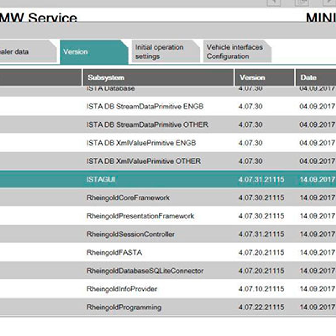 BMW ISTA (todos los modelos BMW de 1981 a 2017) 2