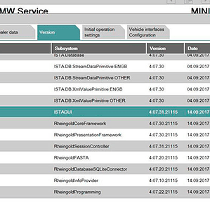BMW ISTA (todos los modelos BMW de 1981 a 2017)