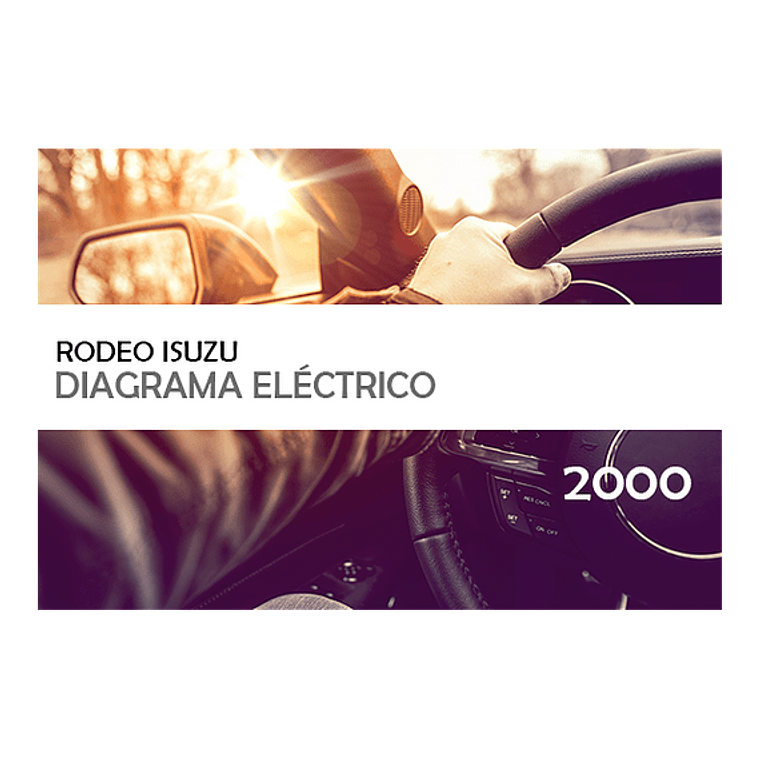 Diagrama Eléctrico Isuzu Rodeo ( 2000 ) inglés 1