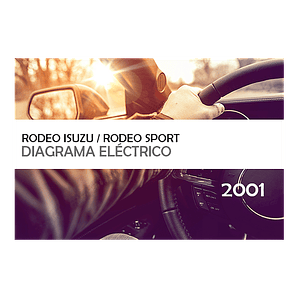 Diagramas eléctricos Isuzu Rodeo / Rodeo Sport ( 2001 ) inglés