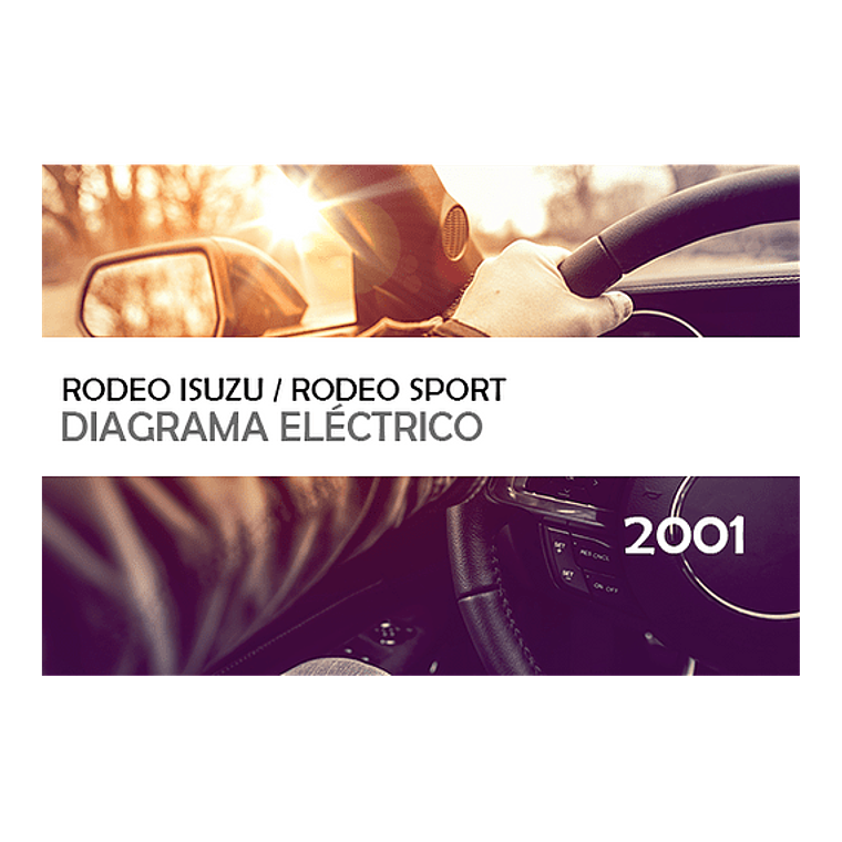 Diagramas eléctricos Isuzu Rodeo / Rodeo Sport ( 2001 ) inglés 1