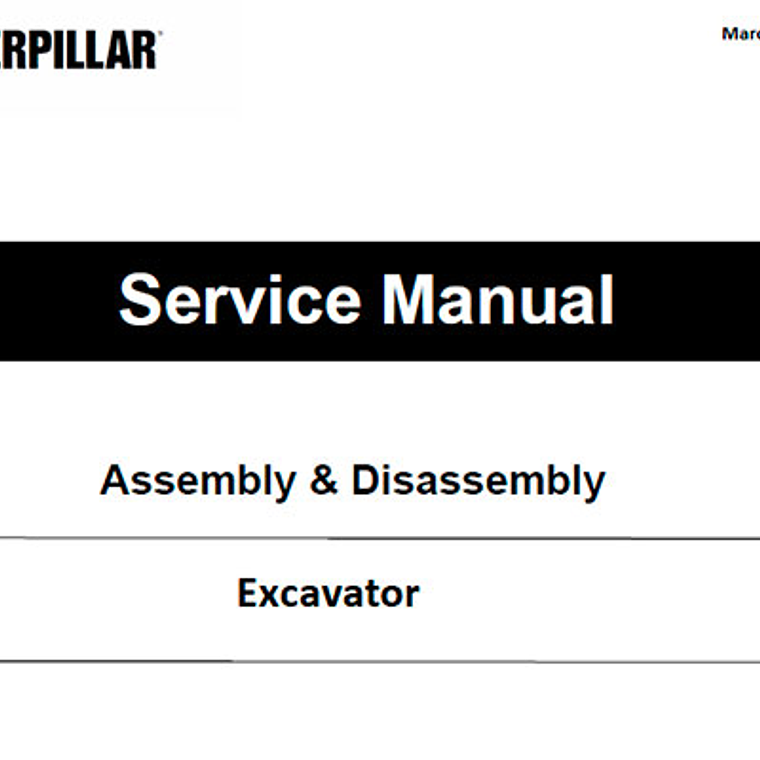 Manual de Taller y Servicio Caterpillar CAT M322D (W2S00001 y posteriores) 1
