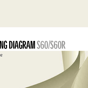 Diagramas eléctricos Volvo S60 / S60R ( 2007 )