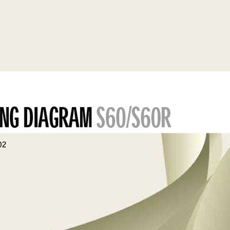 Diagramas eléctricos Volvo S60 / S60R ( 2007 ) 1