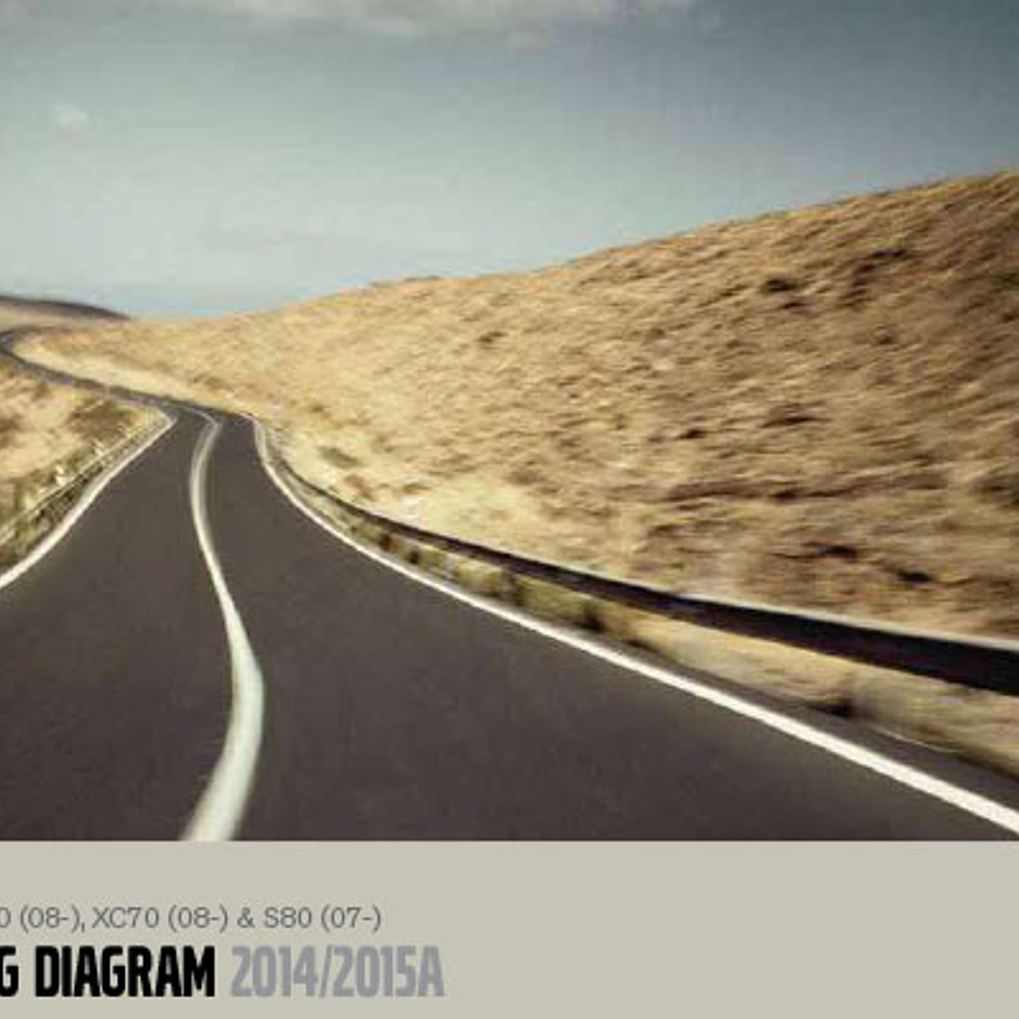 Diagramas eléctricos Volvo V70  XC70  S80 ( 2014- 2015 ) 1