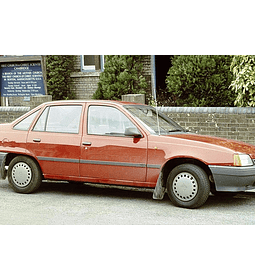 Manual de Taller Vauxhall Opel Astra / Belmont ( 1984 - 1991 ) inglés