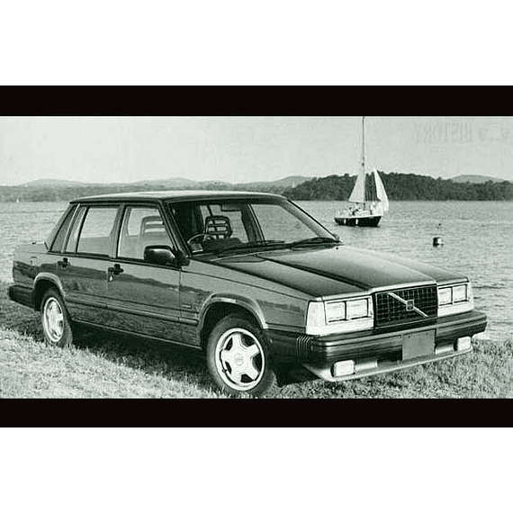 Manual de Taller Volvo 740 ( 1984 - 1992 ) en inglés