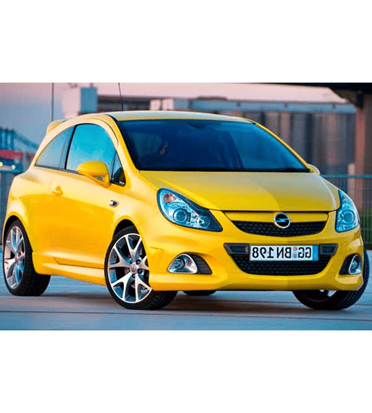 Manual De Taller Opel Corsa ( 2006 - 2010 ) Inglés