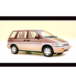 Manual De Taller Nissan Prairie (1988-1998) Inglés