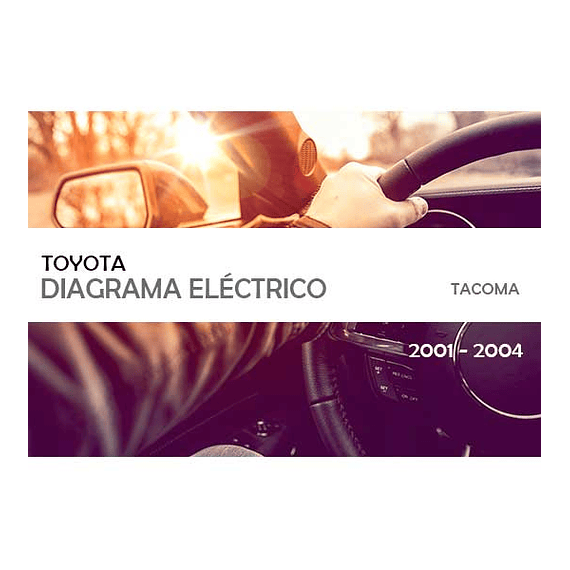 Diagrama De Cableado Eléctrico Toyota Tacoma ( 2001-2004 )