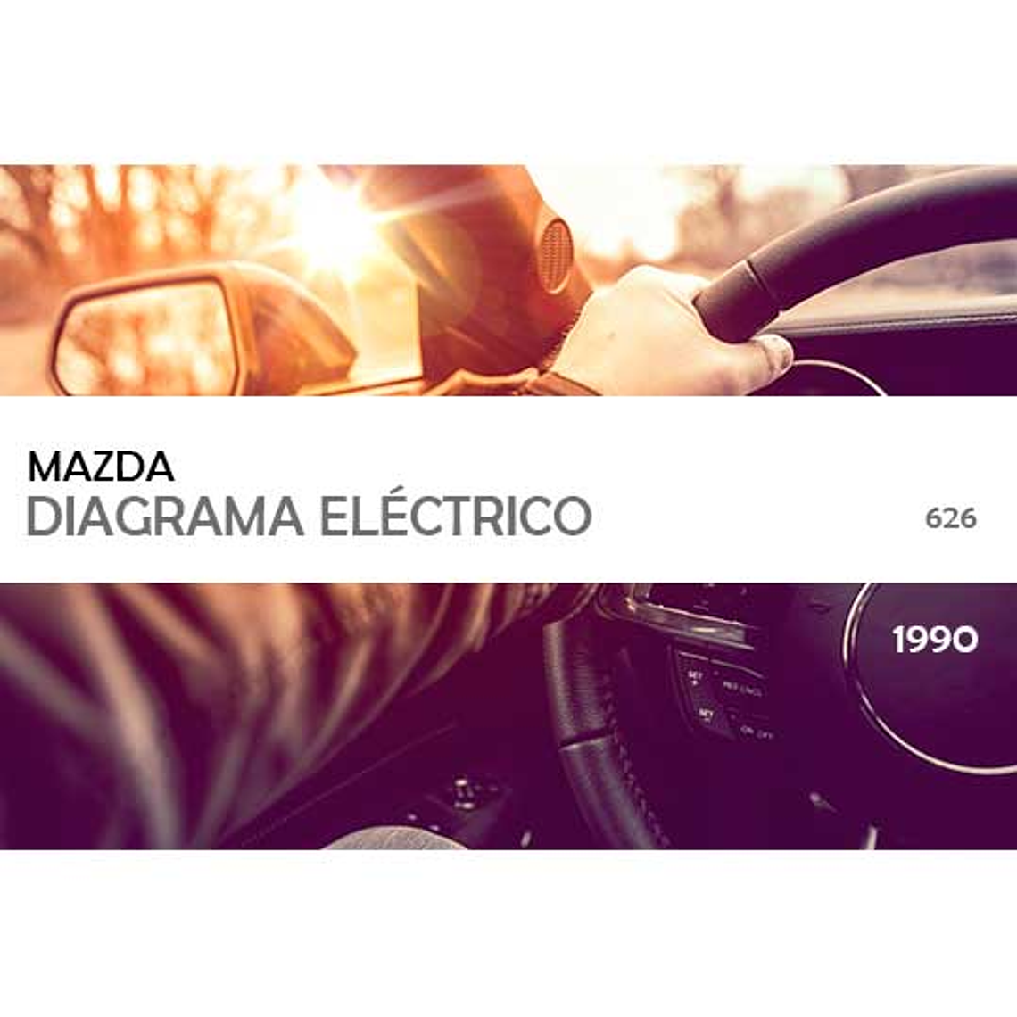 Diagrama Eléctrico Mazda 626 ( 1990 ) En Inglés 1