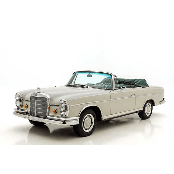 Manual De Taller Mercedes Benz W112 (1961–1967) Ingles