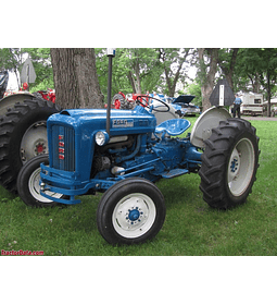 Manual de Taller - Ford 2000 Tractor ( 1965 - 1975 ) inglés