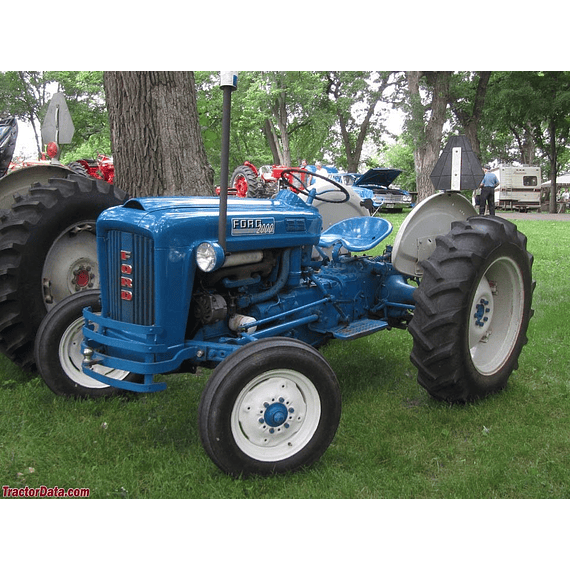 Manual de Taller - Ford 2000 Tractor ( 1965 - 1975 ) inglés